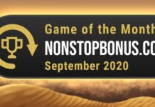 Book of Cats selected as Game of the Month on NonStopBonus.com!