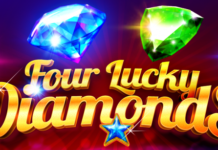 Gather the Four Lucky Diamonds for brilliant winnings!