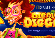 Grab all the gold in the Dig Dig Digger slot by BGaming!