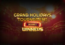 Grand Holidays Tournament – Round’s 1 Winners!