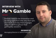 Interview: Managing Director and Game Producer, George Fil, speaks with affiliate Mr Gamble on how we develop our slots