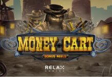 All aboard for Money Cart Bonus Reels™